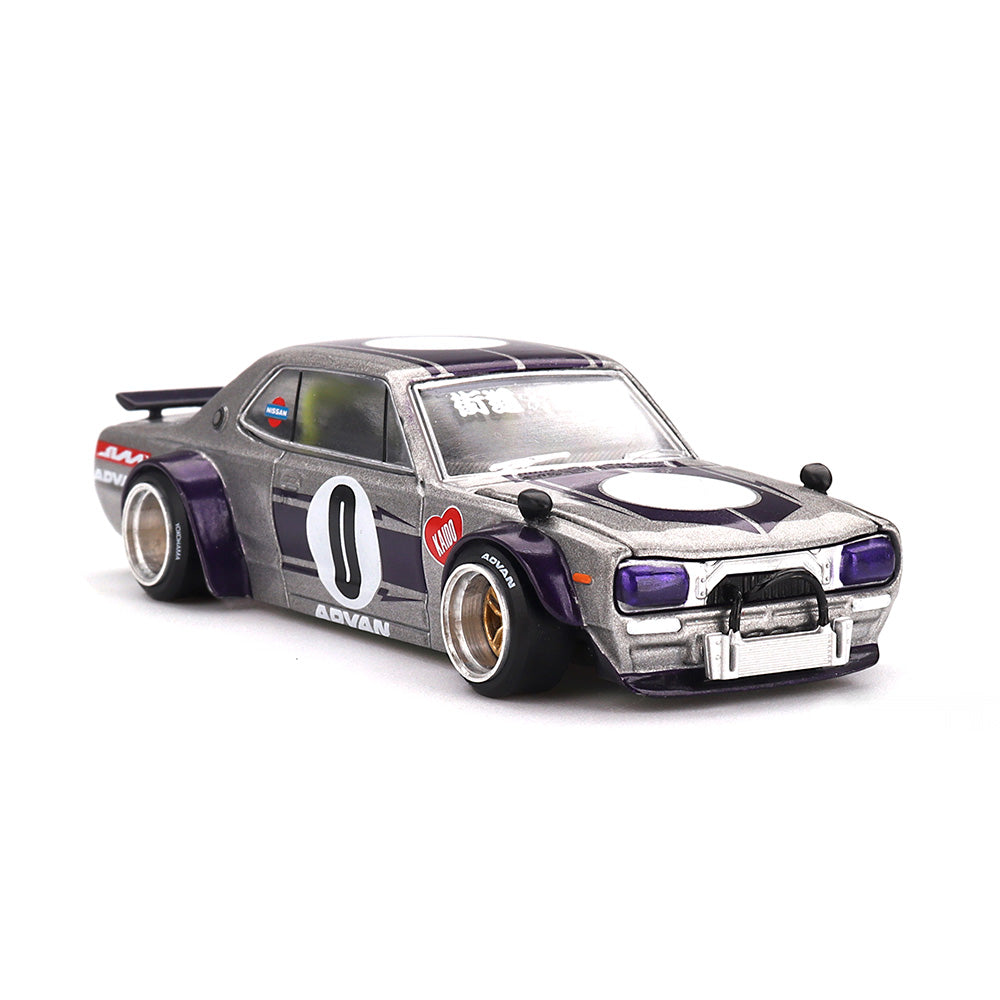 Mini GT 1:64 Kaido House - Nissan Skyline 2000GT-R (KPGC10) Kaido Works V1 - KHMG165