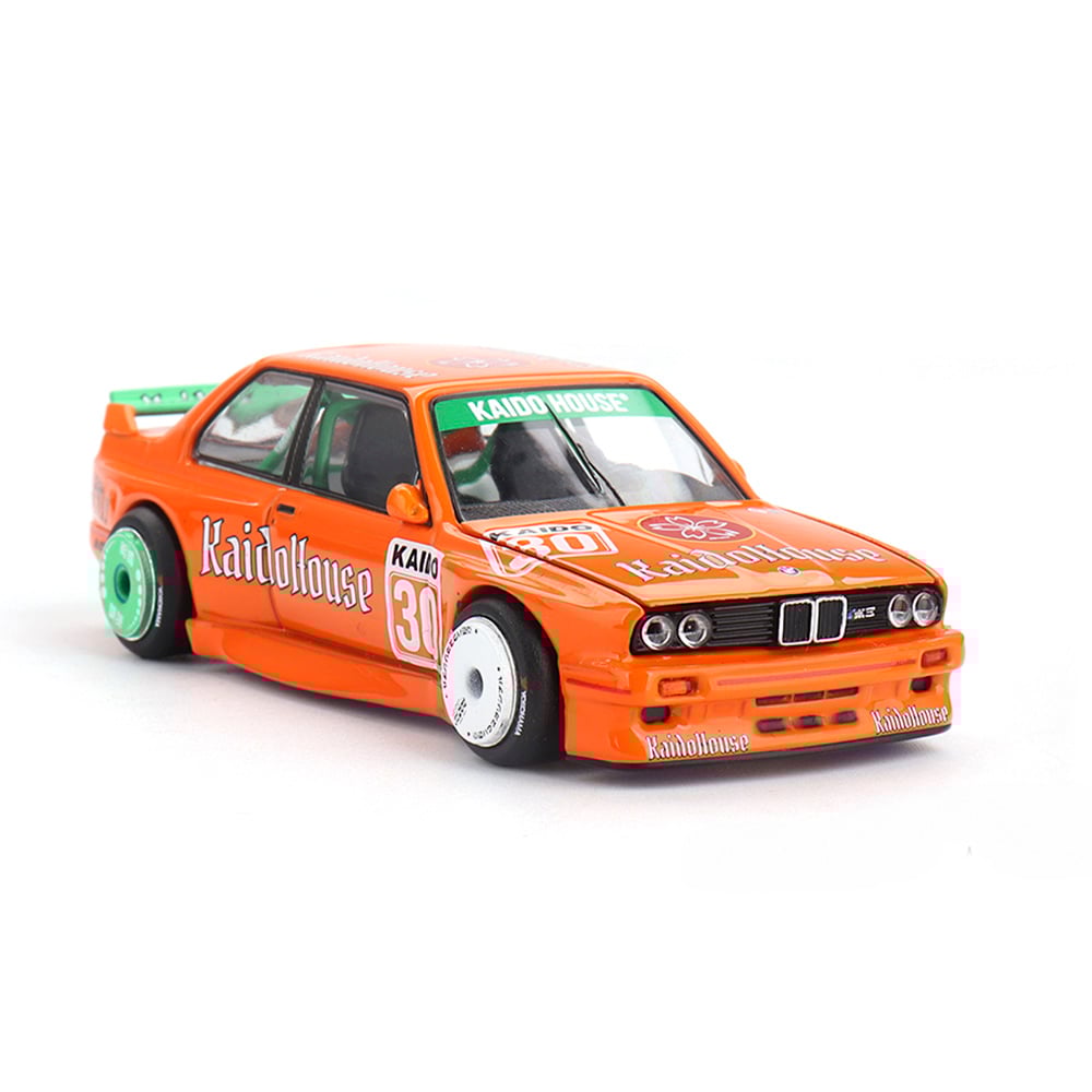 Mini GT 1:64 Kaido House - 1989 BMW M3 (E30) KAIDOHAUS V1, Orange - KHMG177