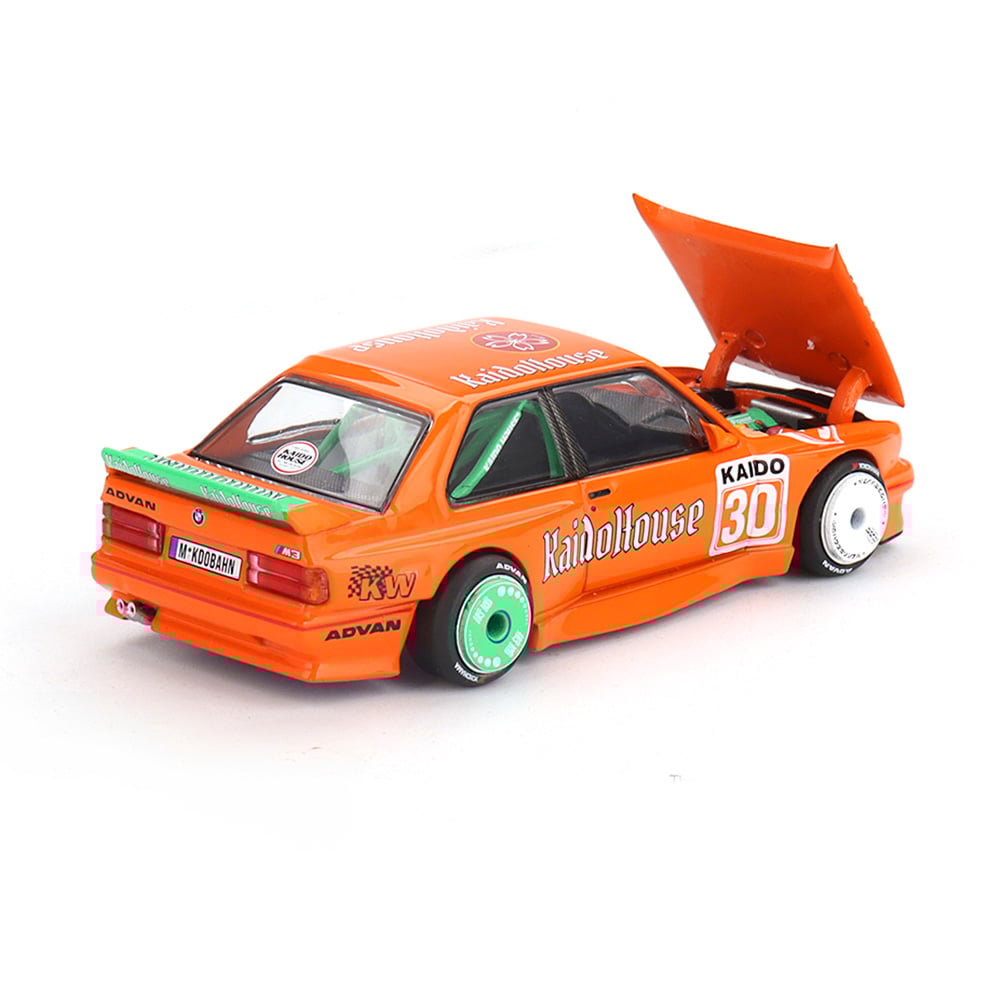 Mini GT 1:64 Kaido House - 1989 BMW M3 (E30) KAIDOHAUS V1, Orange - KHMG177