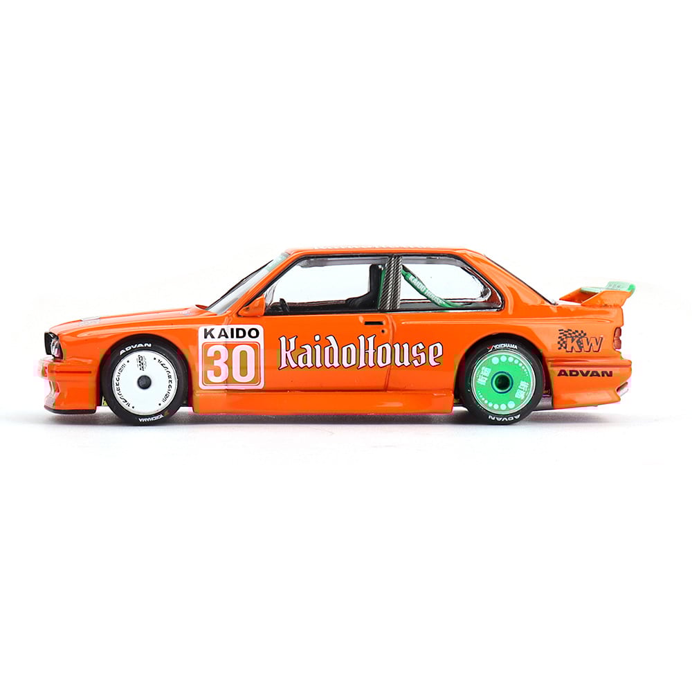 Mini GT 1:64 Kaido House - 1989 BMW M3 (E30) KAIDOHAUS V1, Orange - KHMG177
