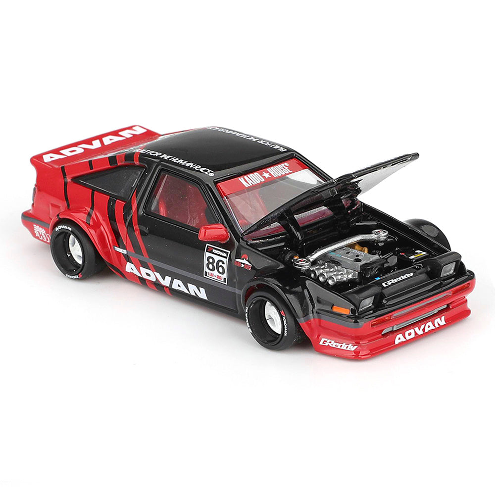 Mini GT 1:64 Kaido House - TOYOTA AE86 SPRINTER TRUENO KAIDO ADVAN - KHMG214