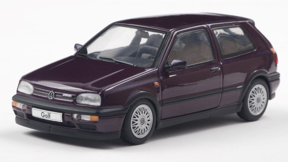 SOLIDO 1:18 Scale - 1994 VW Golf MKIII VR6, Dusty Mauve Pearl - S4316402