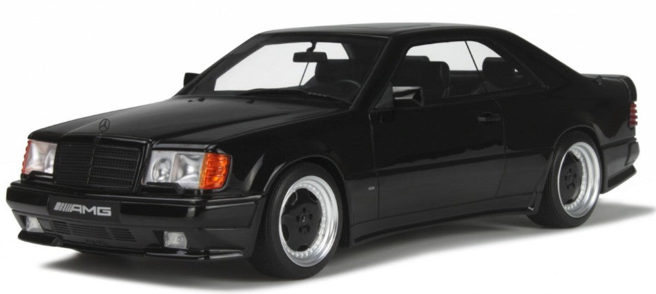 SOLIDO 1:43 Scale - 1988 Mercedes Benz 300CE 6.0 AMG 'The Hammer' Widebody, Signal Black - S4318901