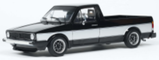 Solido 1:18 Diecast - 1982 VW Caddy MK.1 Solido Works, Black - S1803513