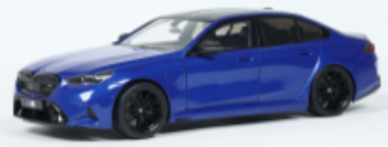 SOLIDO 1:18 Scale - 2025 BMW M5 M, Marina Bay Blue - S1814703