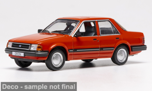 IXO 1:43 Scale Diecast - 1983 Ford Orion Mk 1, Red - IXOCLC630N.22