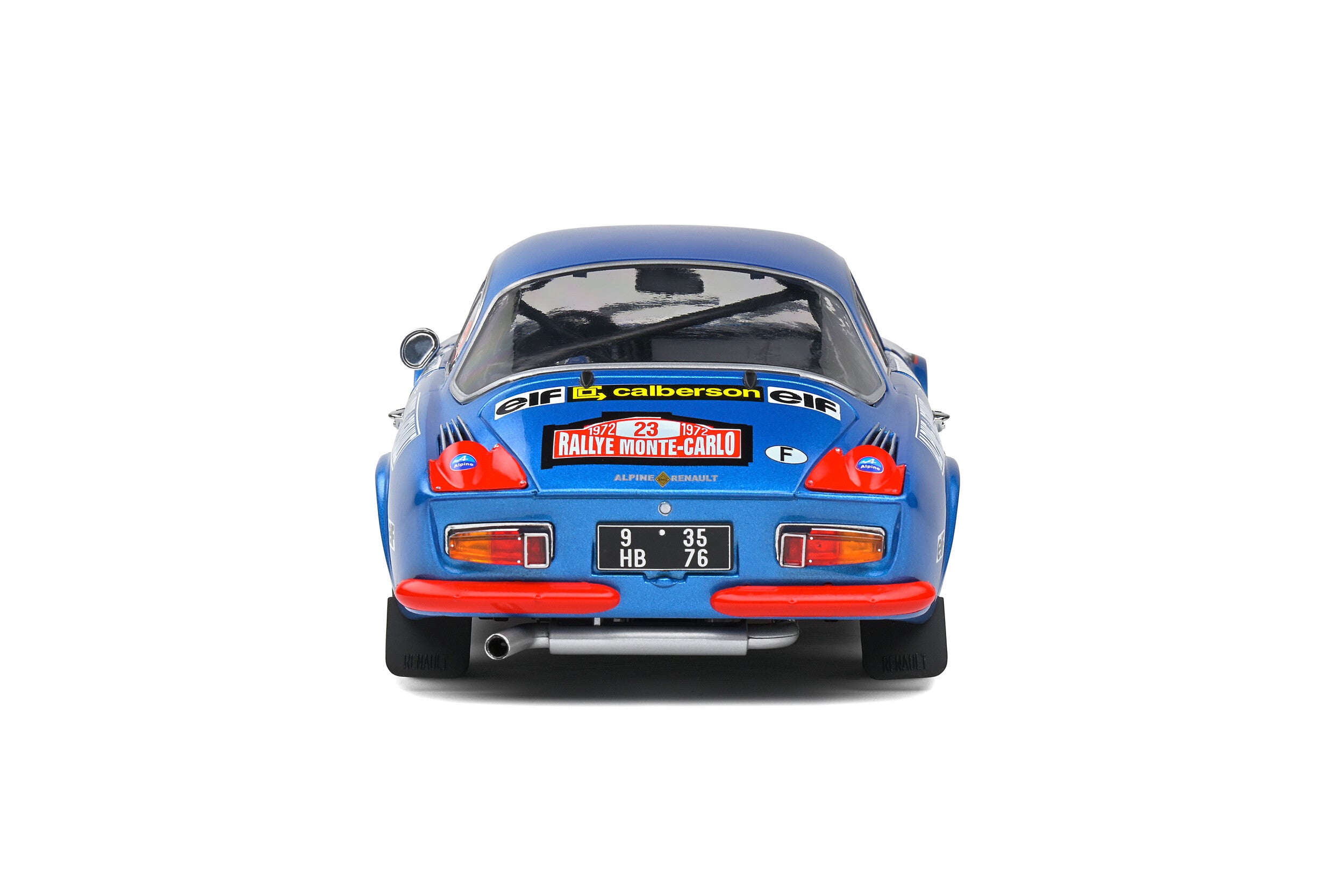 SOLIDO 1:18 Scale Diecast - Alpine A110 1600S 1972 Rallye Monte-Carlo - Nicolas/ Vial #23 - S1804208