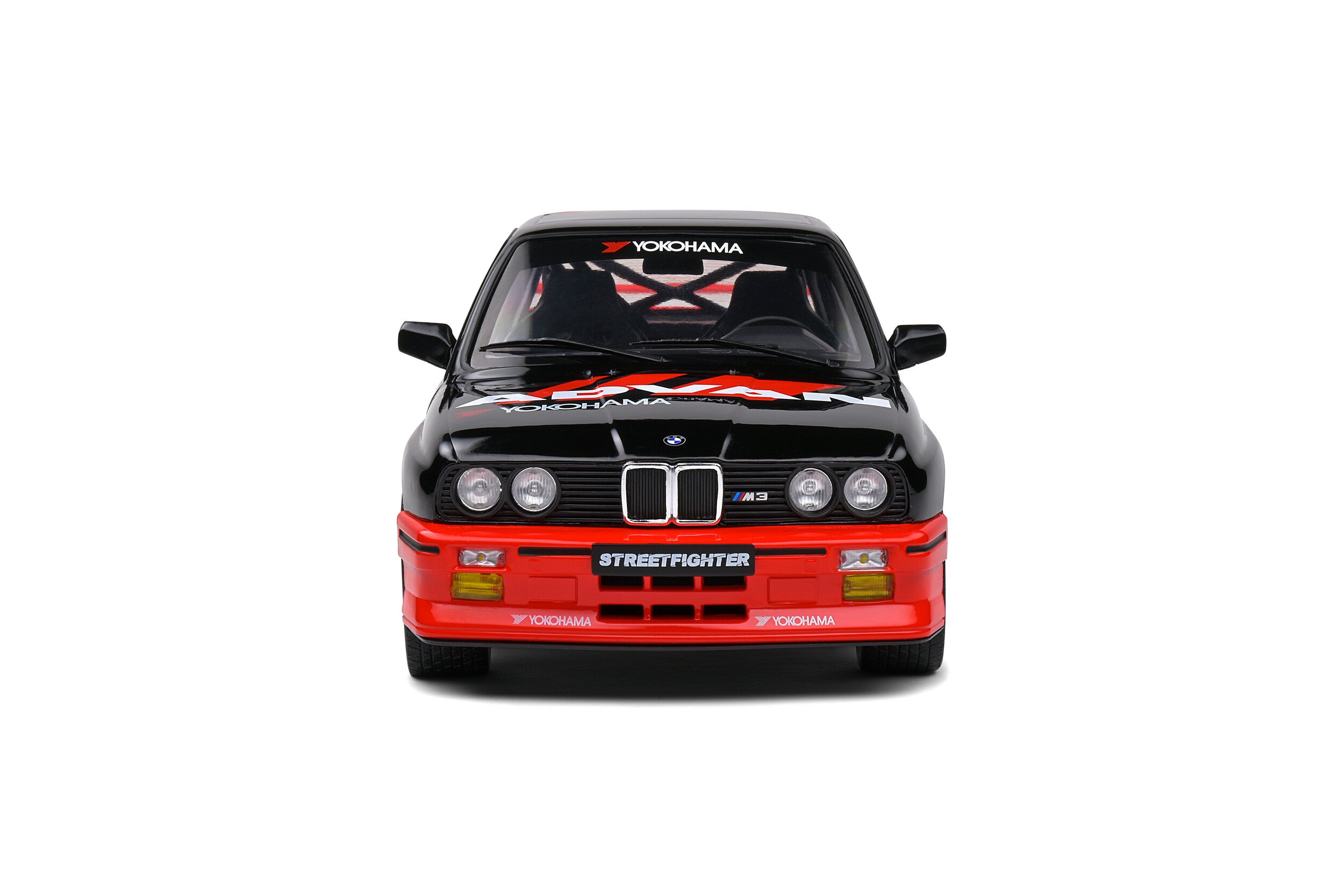 SOLIDO 1:18 Scale Diecast Model, 1801521 1990 BMW E30 M3 ADVAN #35 Streetfighter