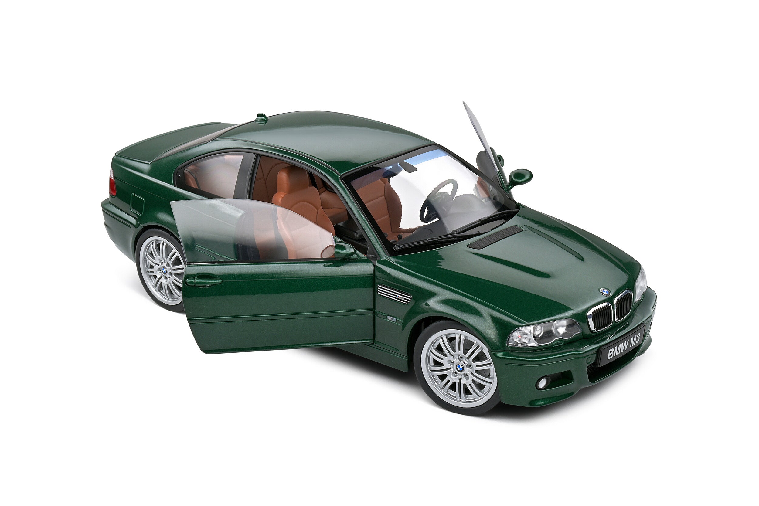 SOLIDO 1:18 Scale Diecast Model, BMW E46 M3 Coupe in Oxford Green