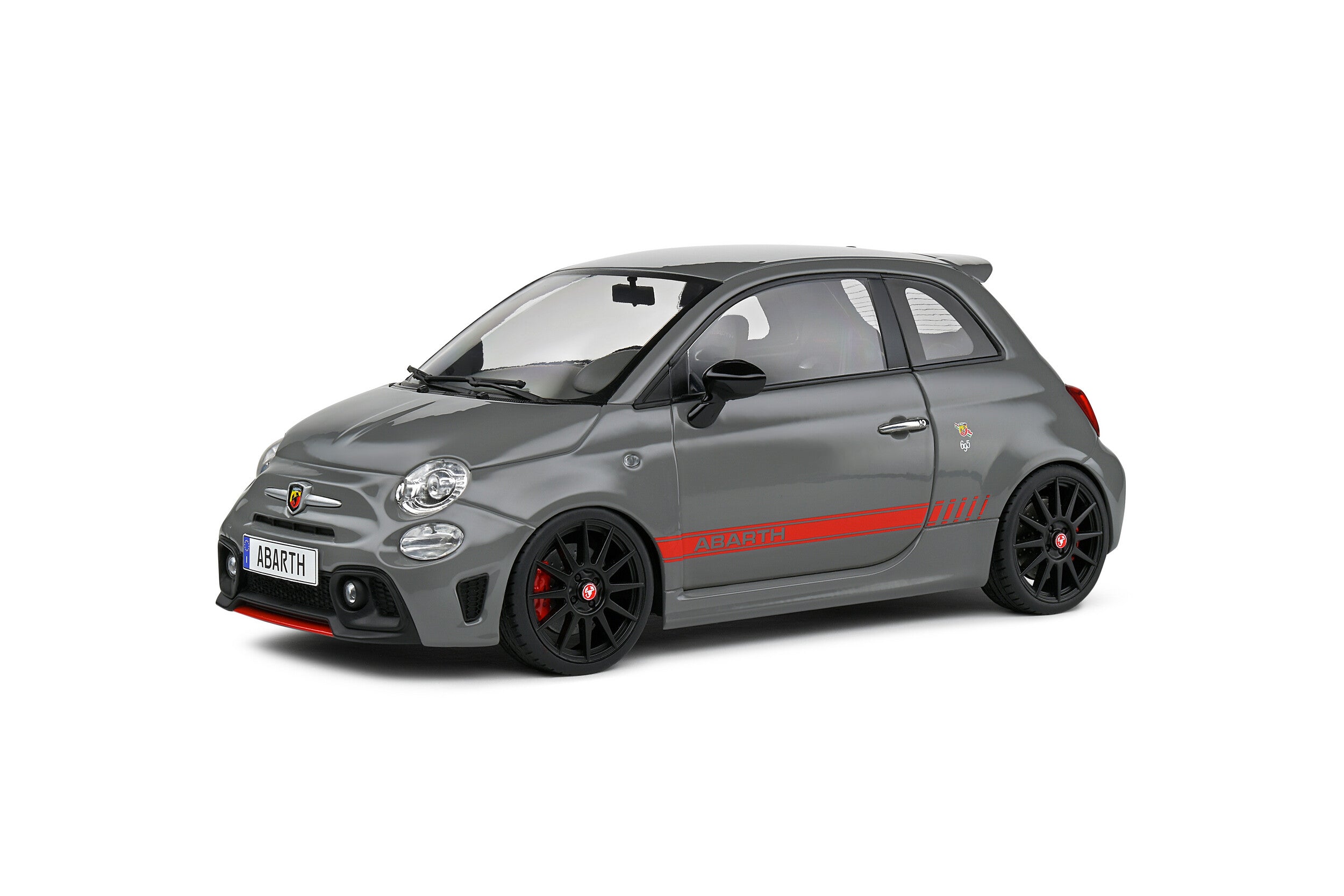 Solido 1:18 Diecast - Fiat 695 ABARTH SOLIDO XSR Edition Yamaha , Grey - S1811302