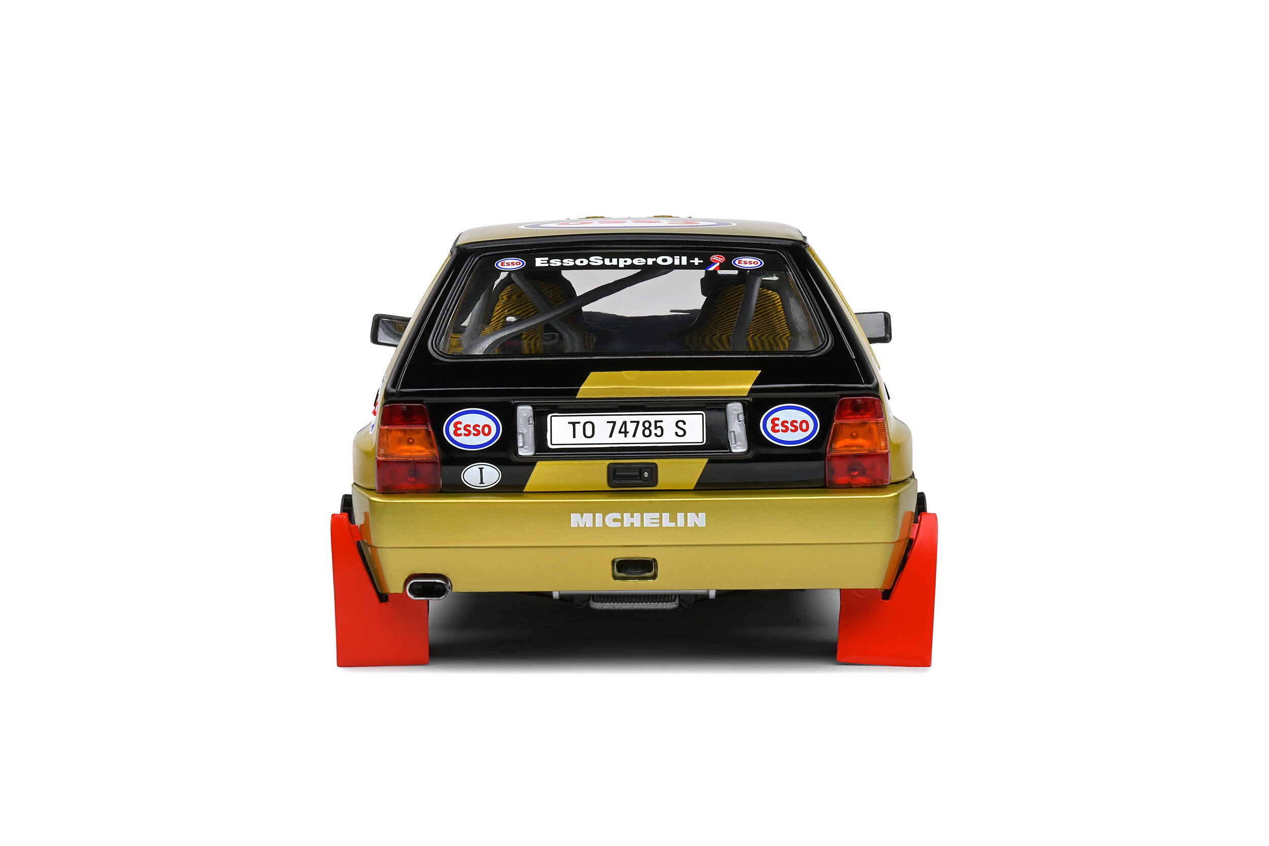 SOLIDO 1:18 Scale Diecast Model Car, Lancia Delta HF Integrale Adac Rallye Deutschland 1989