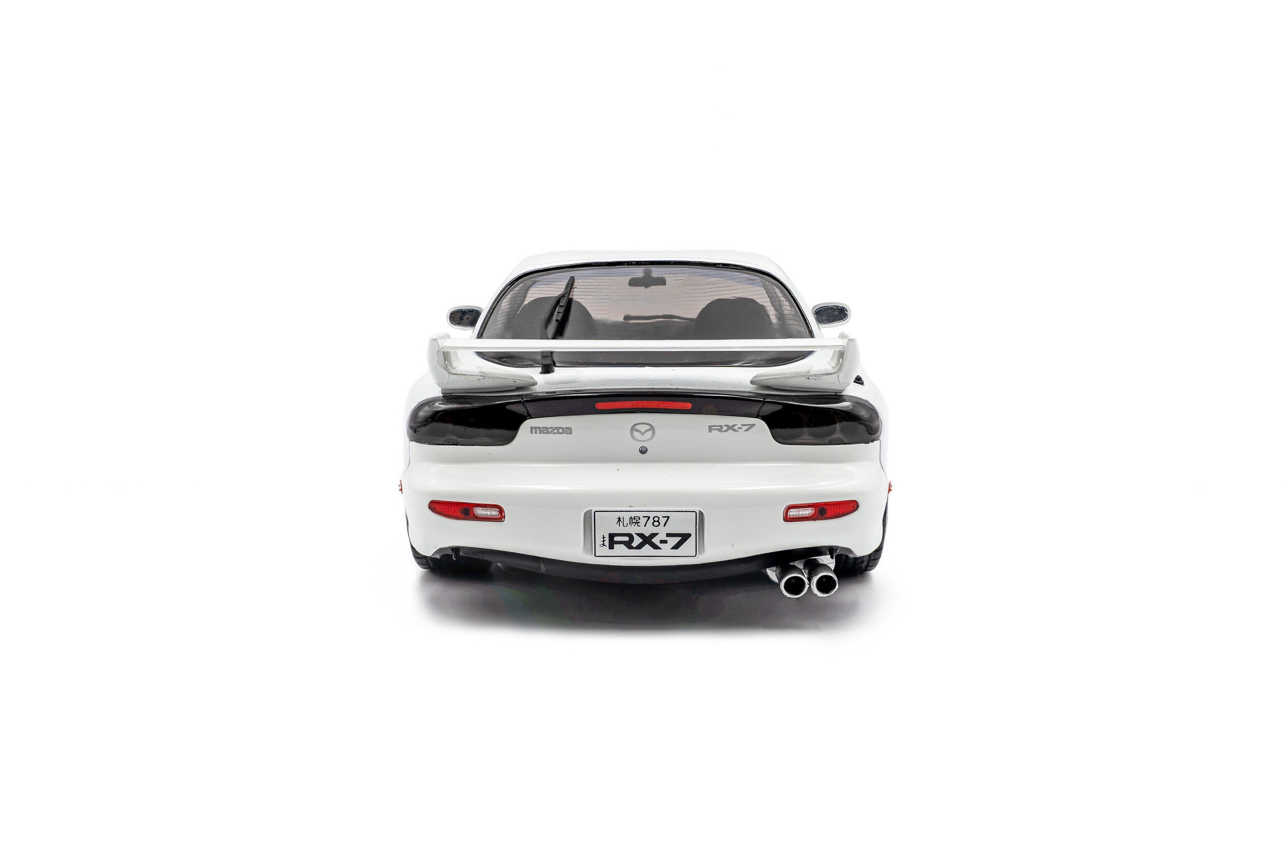 SOLIDO 1:18 Scale Diecast - 1999 Mazda RX7 FD3RS, Pure White - S1810607
