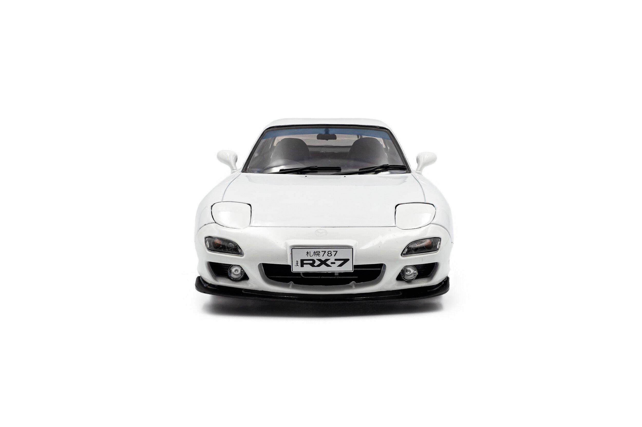 SOLIDO 1:18 Scale Diecast - 1999 Mazda RX7 FD3RS, Pure White - S1810607