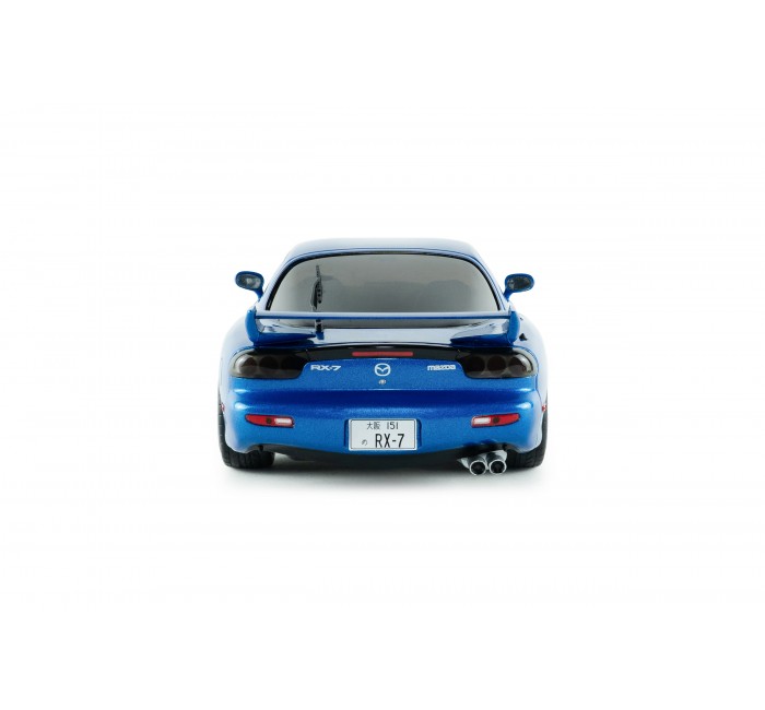 SOLIDO 1:18 Scale Diecast - 1999 Mazda RX7 FD RS, Innocent Blue Mica - S1810611