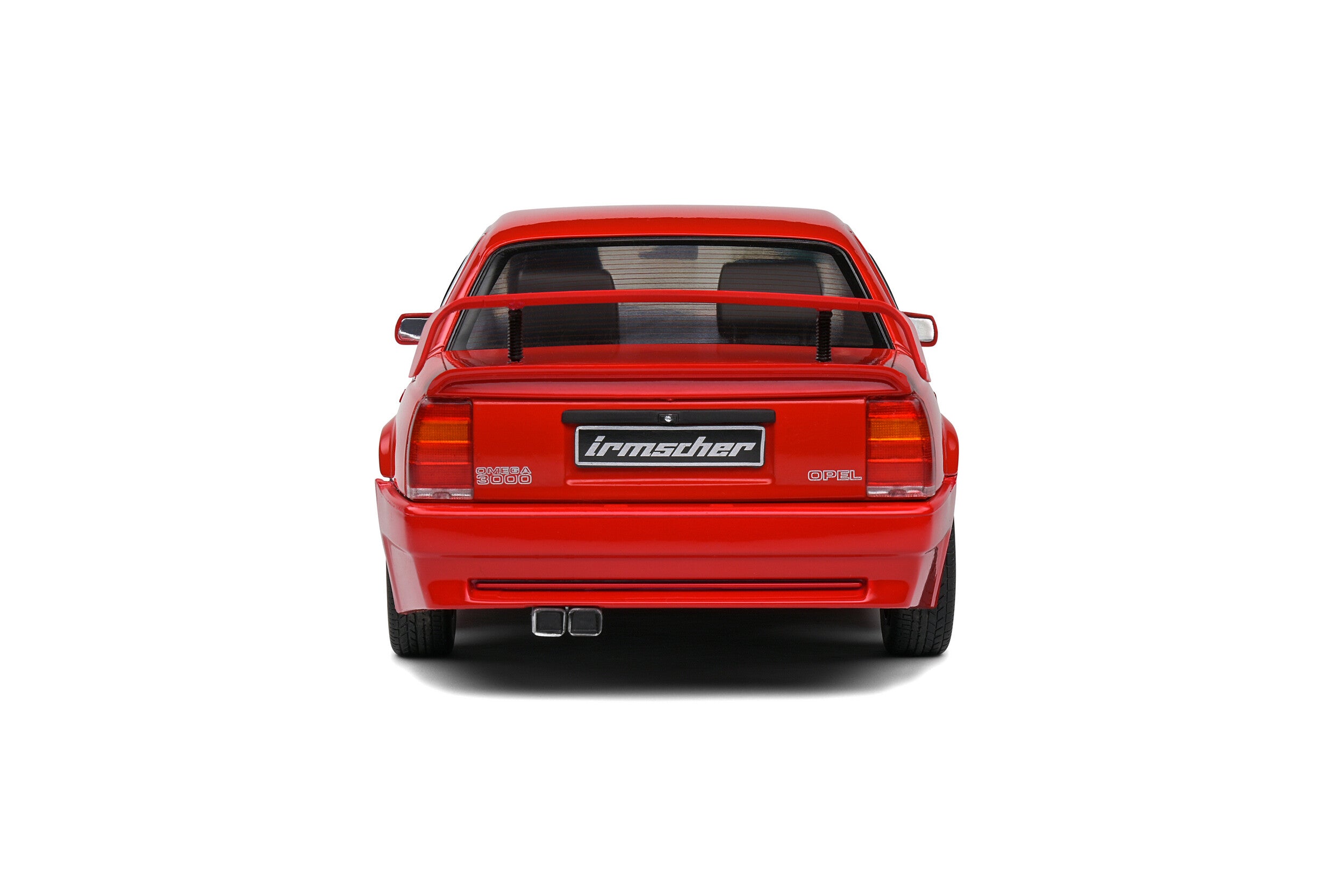 SOLIDO 1:18 Scale Diecast Model, 1990 Opel Omega 3000 24V - Red - S1809704