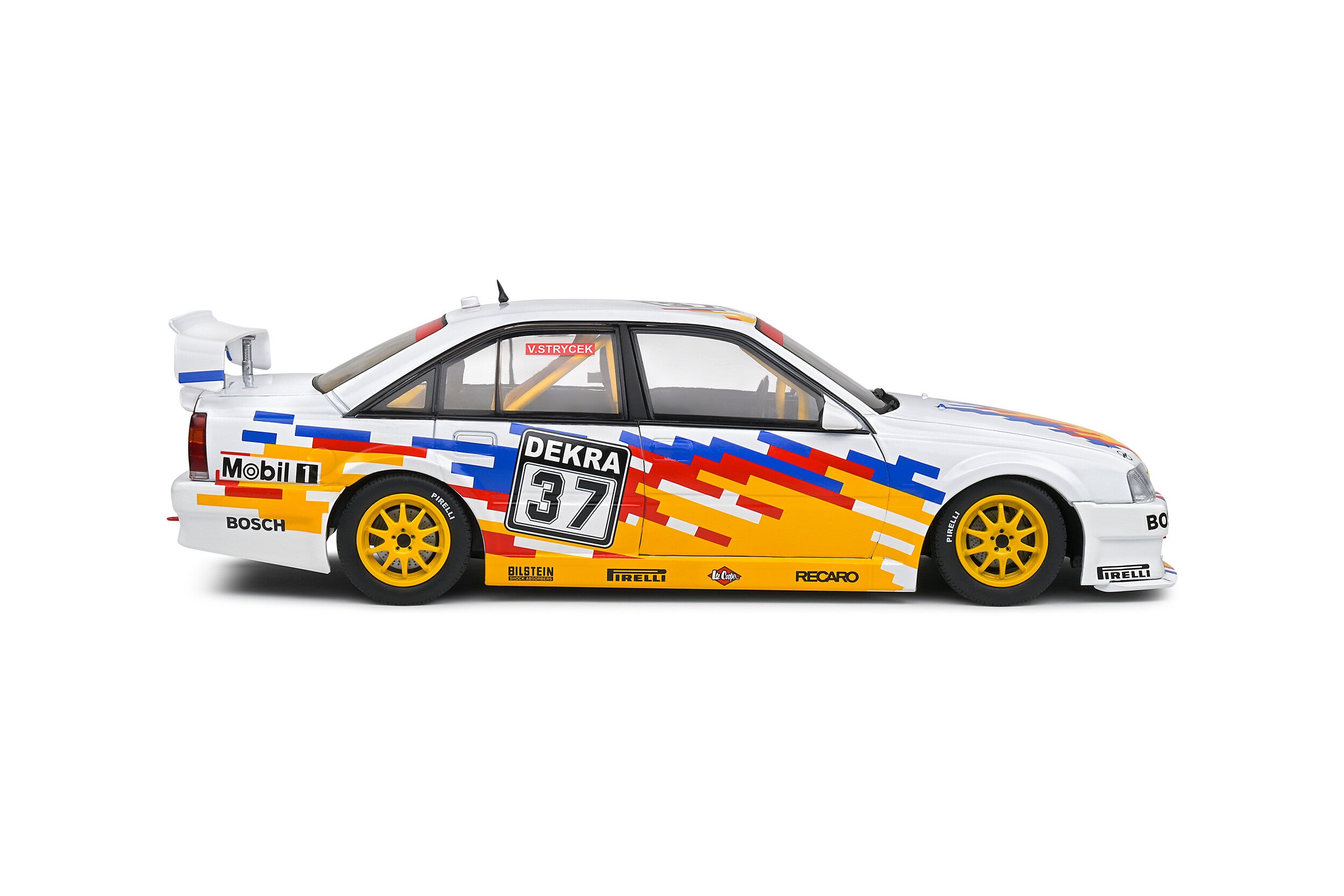SOLIDO 1:18 Scale Diecast Model, 1991 Opel Omega Evolution 500 DTM #37 V.Strycek - S1809705