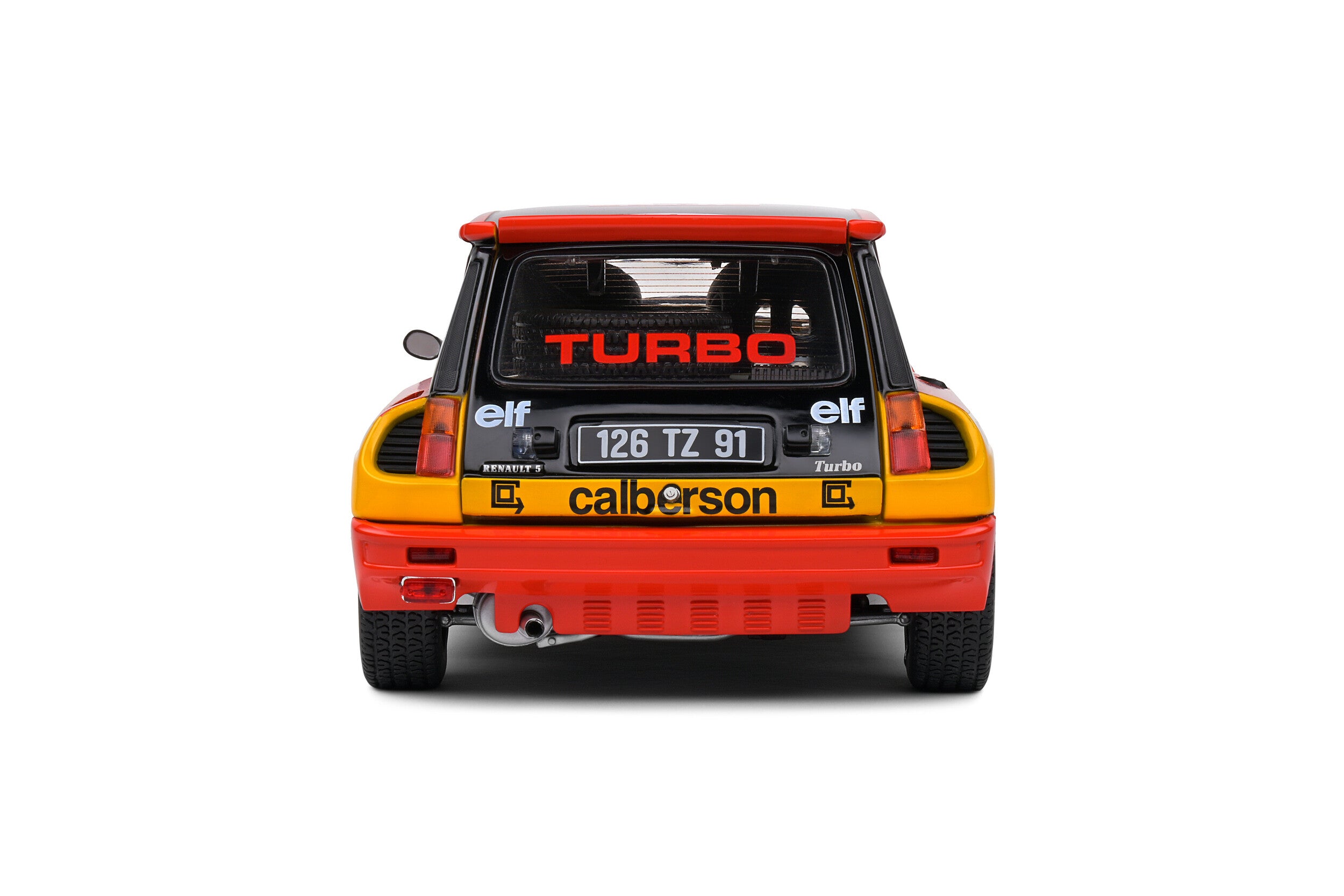 SOLIDO 1:18 Diecast - Renault 5 Turbo Tour de Corse – 1980 – #4 Ragnotti/Andrie - S1801314