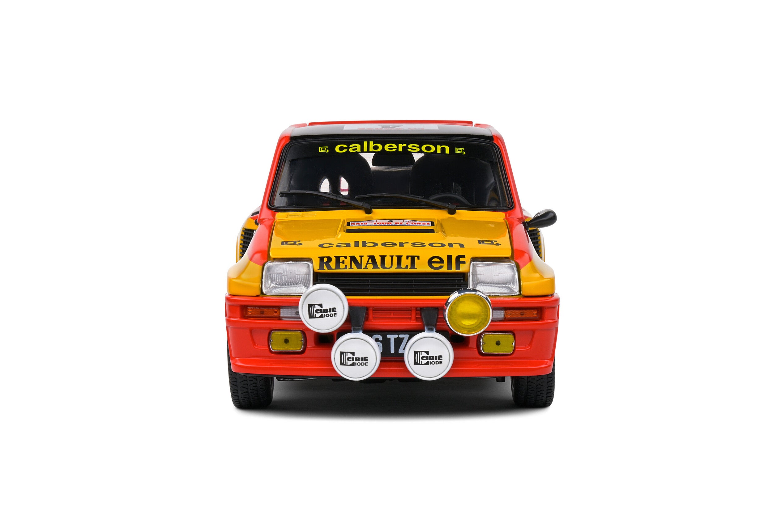 SOLIDO 1:18 Diecast - Renault 5 Turbo Tour de Corse – 1980 – #4 Ragnotti/Andrie - S1801314