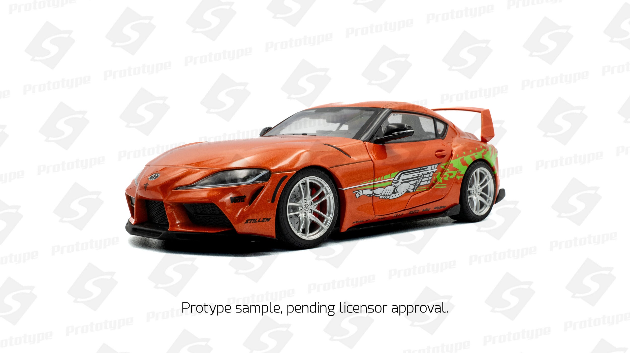 SOLIDO 1:18 Scale Diecast, 2024 Toyota GR Supra, Tribute Orange - S1809006