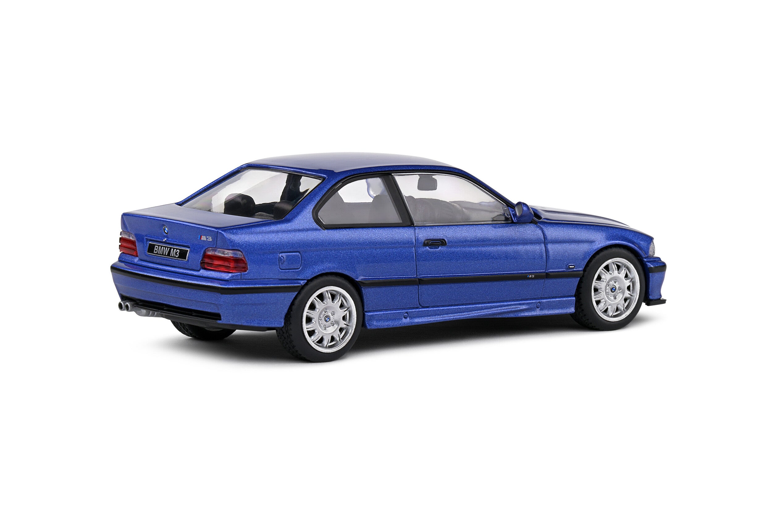 SOLIDO 1:43 Scale Diecast, 1999 BMW E36 M3 Coupe in Estoril Blue - S4315202