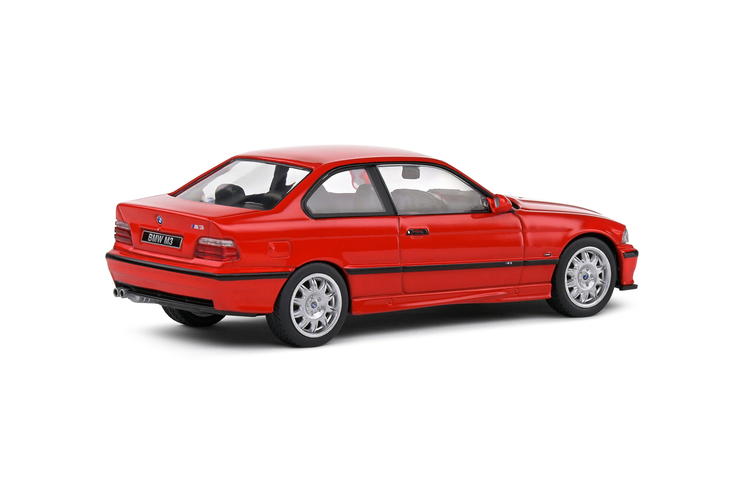 SOLIDO 1:43 Scale Diecast, 1999 BMW E36 M3 Coupe in Brilliant Red - S4315201
