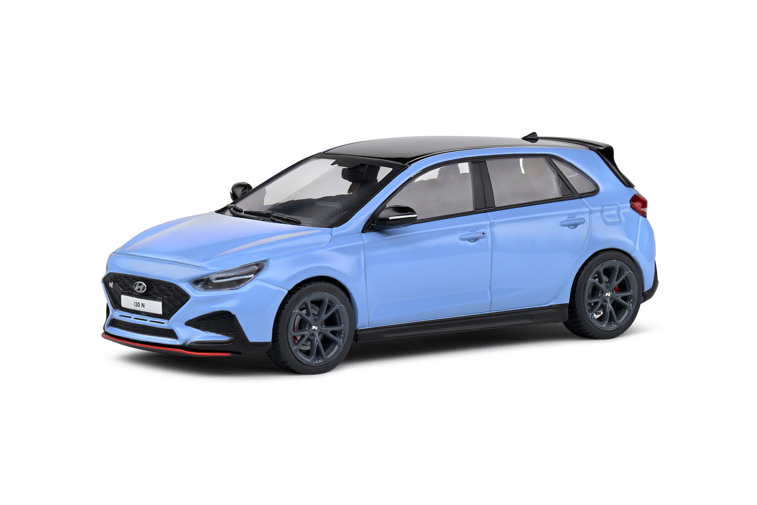 SOLIDO 1:43 Diecast, 2022 Hyundai i30 N, Performance Blue - S4314401