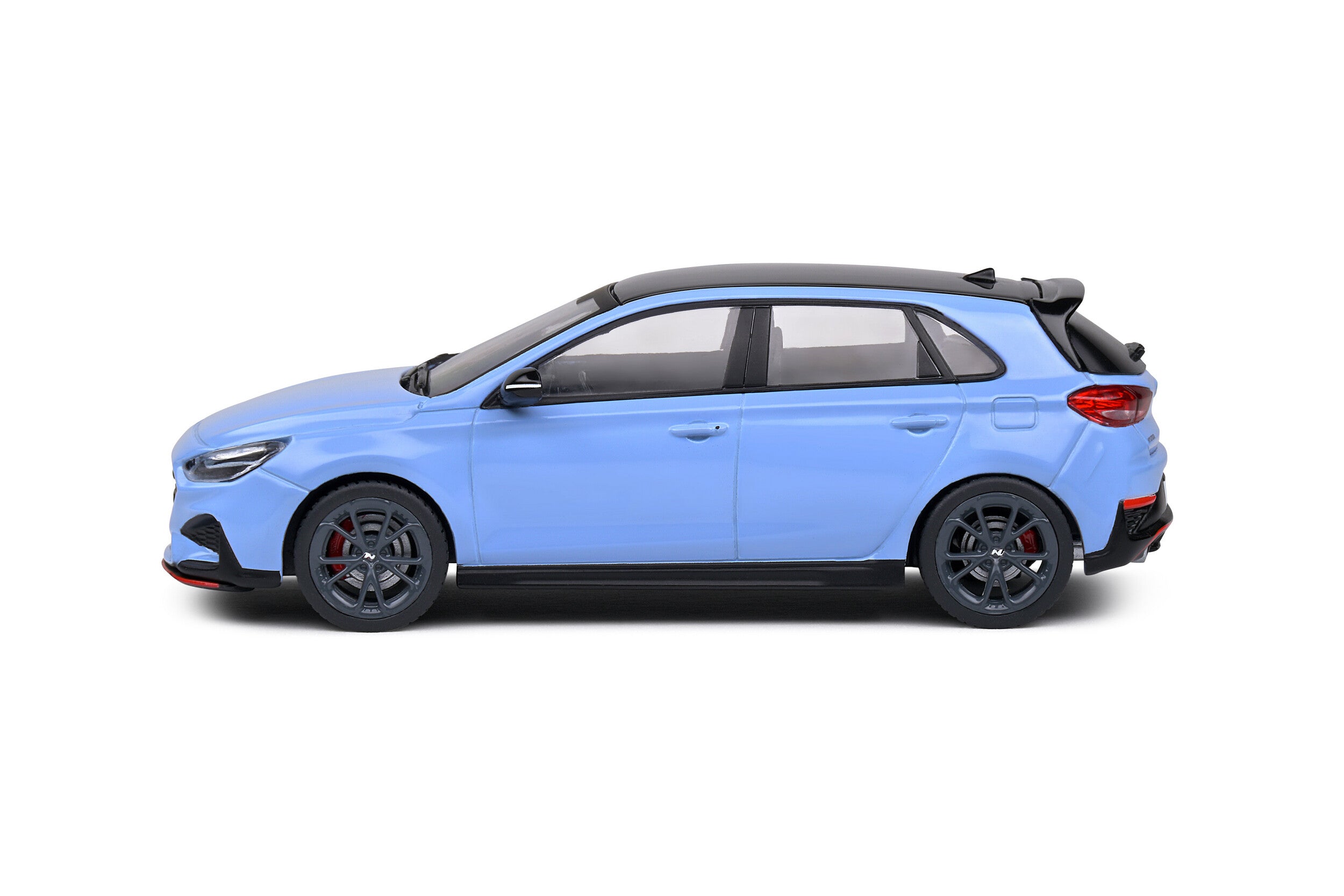 SOLIDO 1:43 Diecast, 2022 Hyundai i30 N, Performance Blue - S4314401