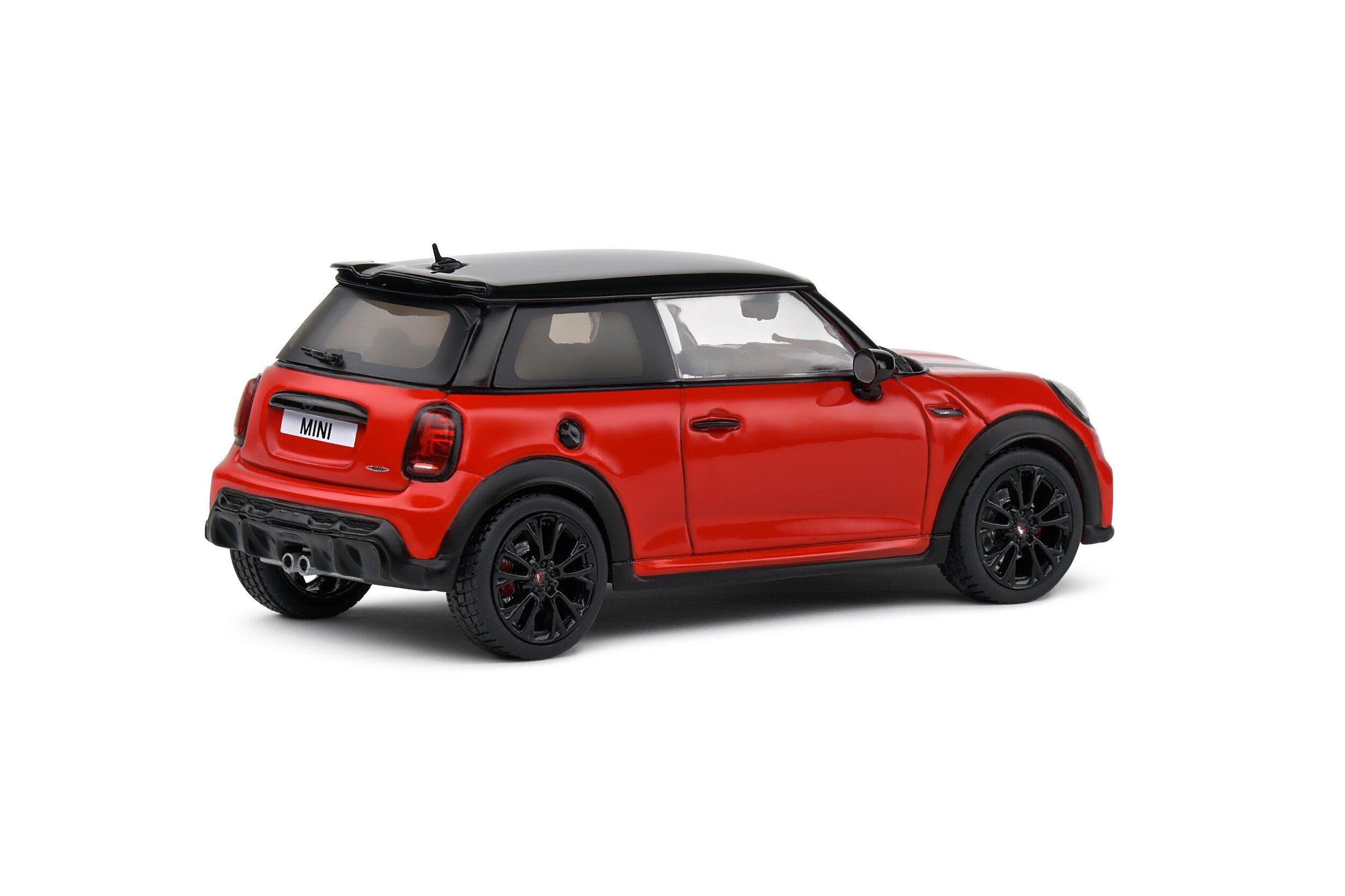 SOLIDO 1:43 Scale Diecast, 2023 Mini Cooper JCW (F56) in Chilli Red - S4315001