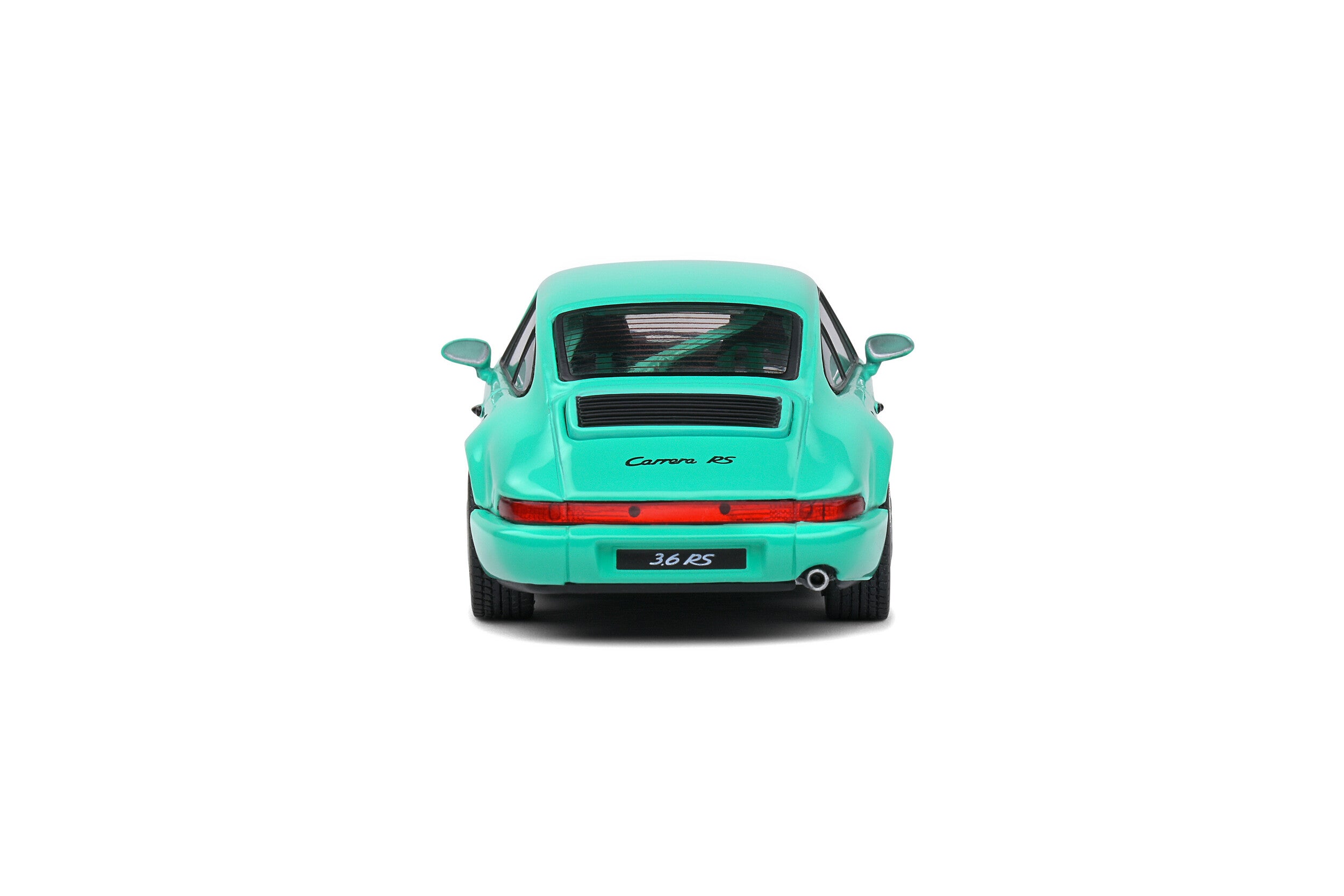 SOLIDO 1:43 Diecast, 1994 Porsche 911 (964) 3.6L RS CLUBSPORT, Mint Green - S4312903