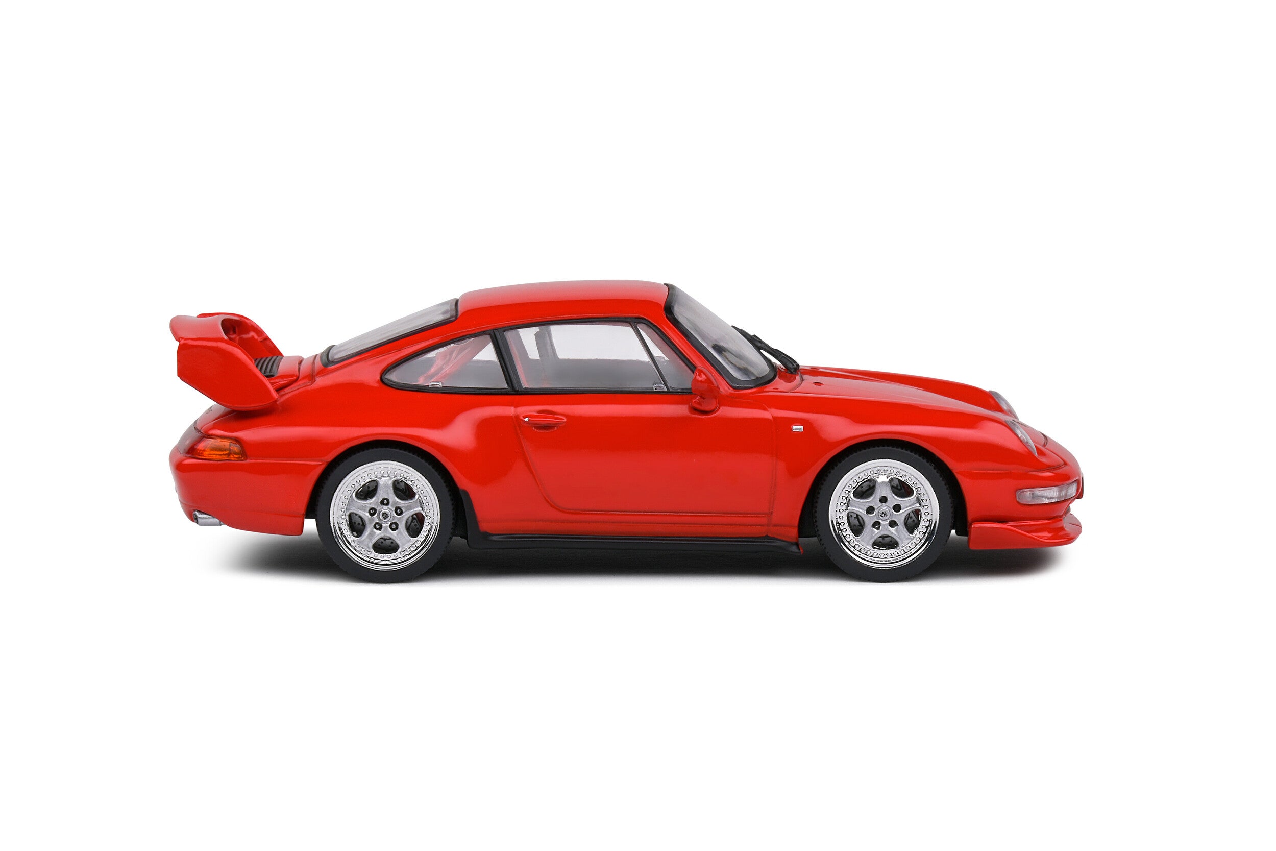 SOLIDO 1:43 Diecast, Porsche 911 (993) Carerra RS Clubsport, Guards Red - S4313802