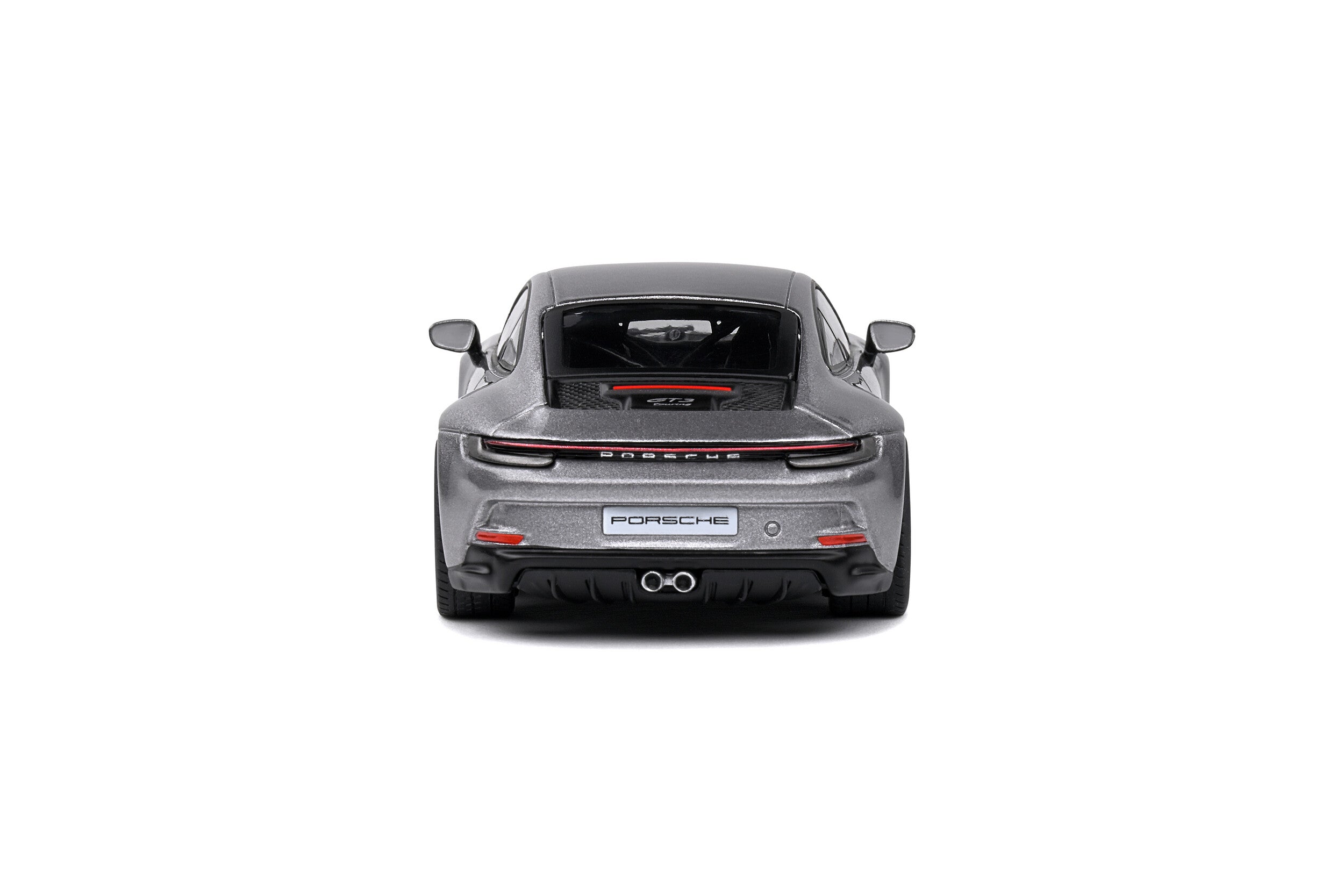 SOLIDO 1:43 Diecast, 2023 Porsche 911 (992) GT3 Touring, Silver - S4316502