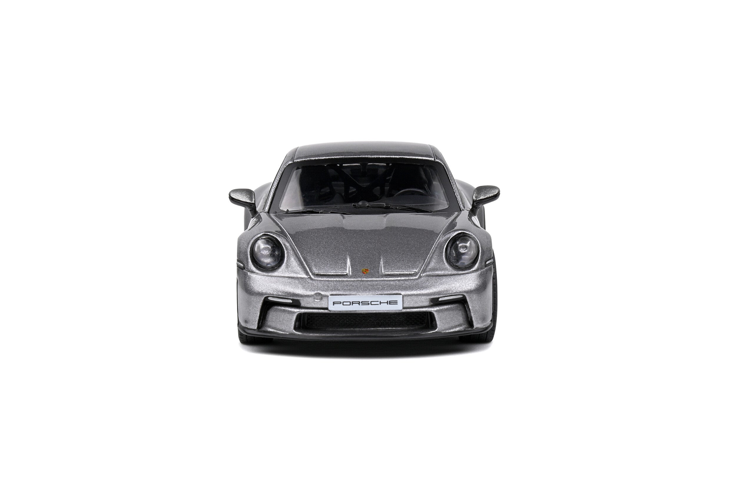 SOLIDO 1:43 Diecast, 2023 Porsche 911 (992) GT3 Touring, Silver - S4316502