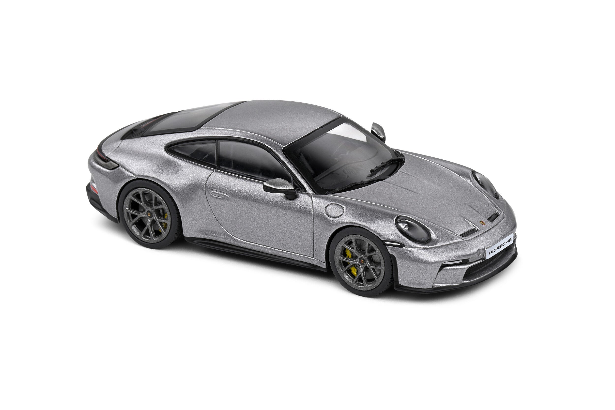 SOLIDO 1:43 Diecast, 2023 Porsche 911 (992) GT3 Touring, Silver - S4316502