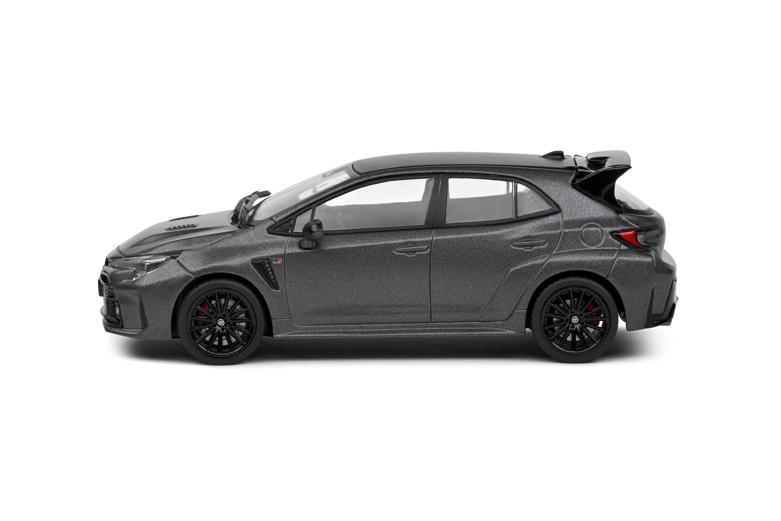 Solido 1:43 Scale, 2023 Toyota Corolla GR Circuit Edition, Heavy Metal (Grey) - S4314201