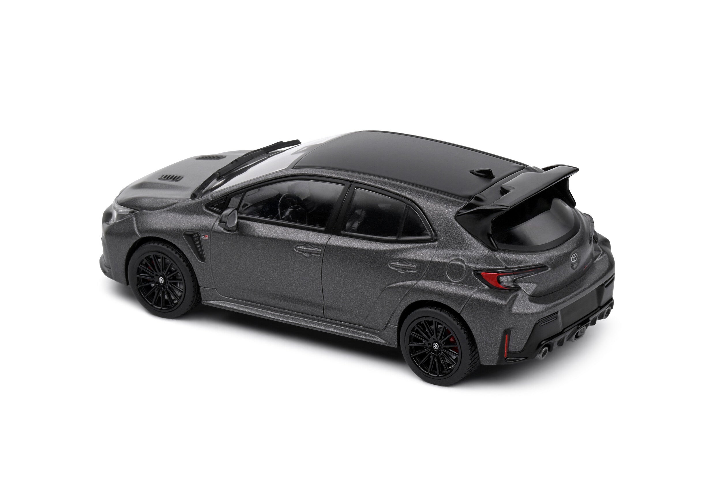 Solido 1:43 Scale, 2023 Toyota Corolla GR Circuit Edition, Heavy Metal (Grey) - S4314201
