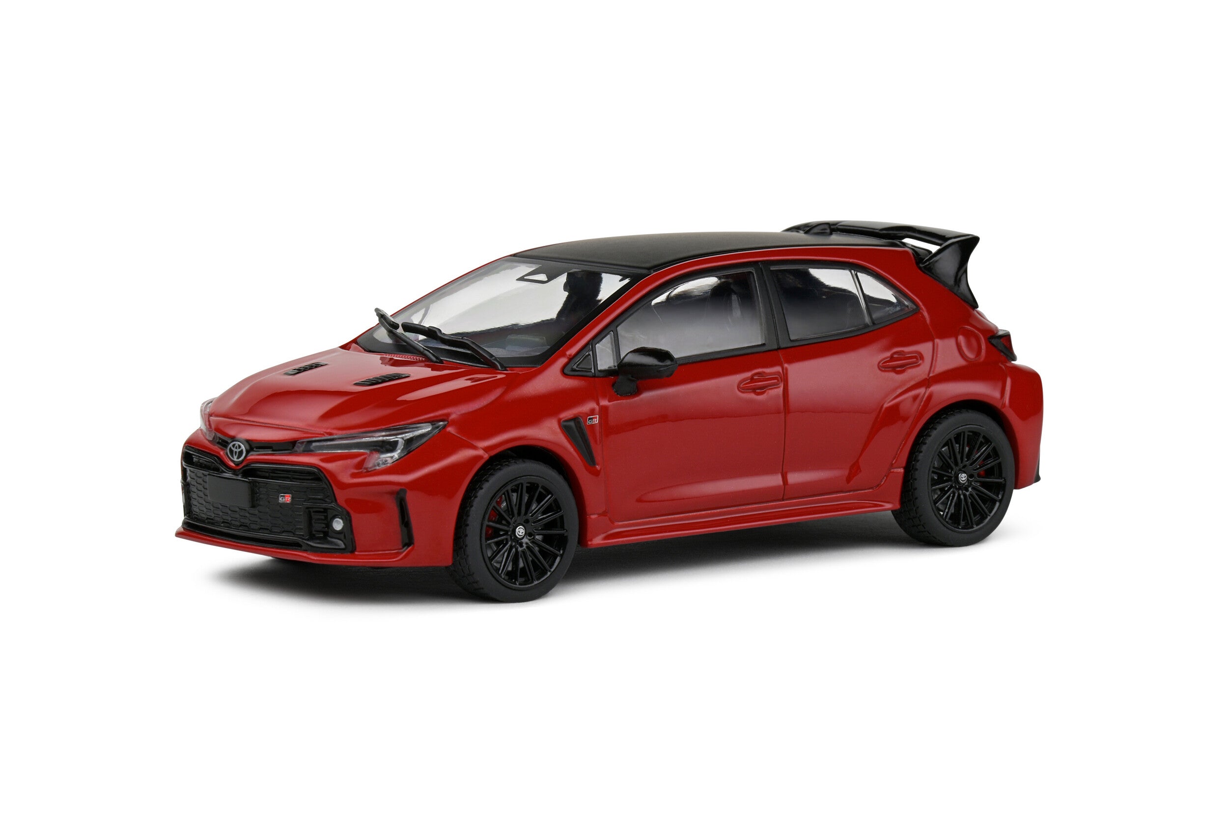 Solido 1:43 Scale, 2023 Toyota Corolla GR Circuit Edition, Supersonic Red - S4314202