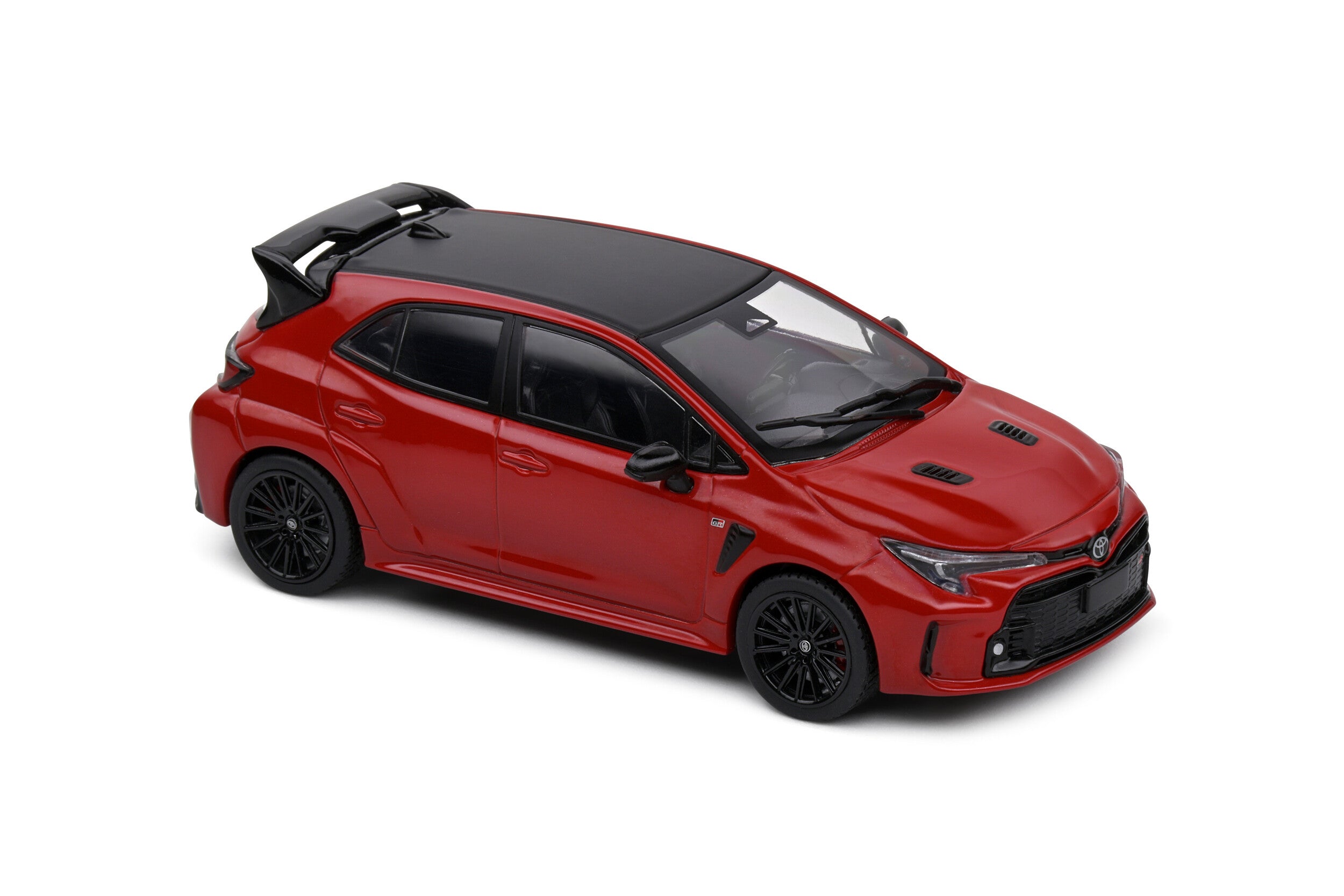 Solido 1:43 Scale, 2023 Toyota Corolla GR Circuit Edition, Supersonic Red - S4314202