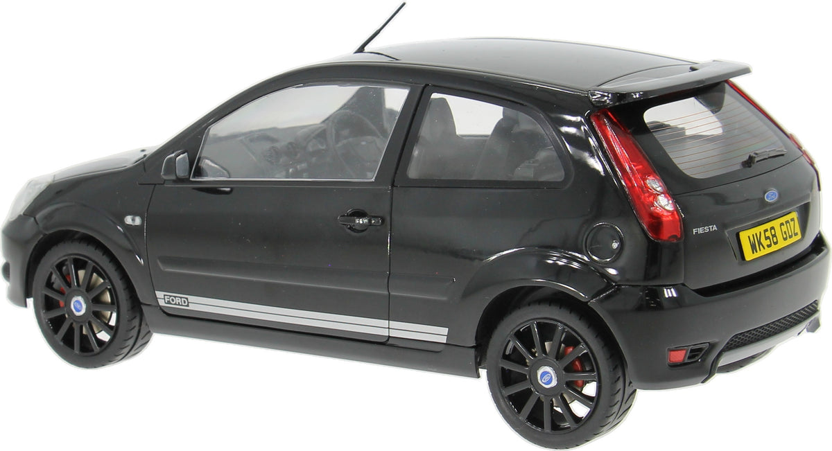 MCG 1:18 Scale Diecast - 2007 Ford Fiesta ST 500 Mk6, Black - UK RHD Exclusive - MCG181098
