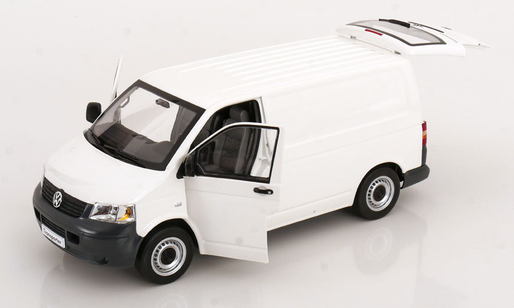 Norev 1:18 Scale Diecast - 2003 VW Volkswagen T5 Transporter , White - 104258