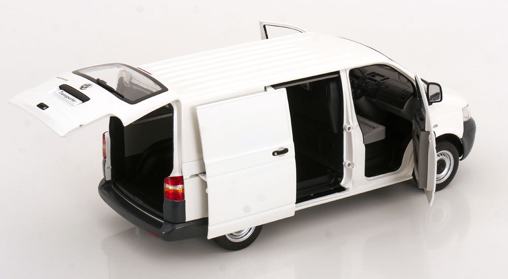 Norev 1:18 Scale Diecast - 2003 VW Volkswagen T5 Transporter , White - 104258