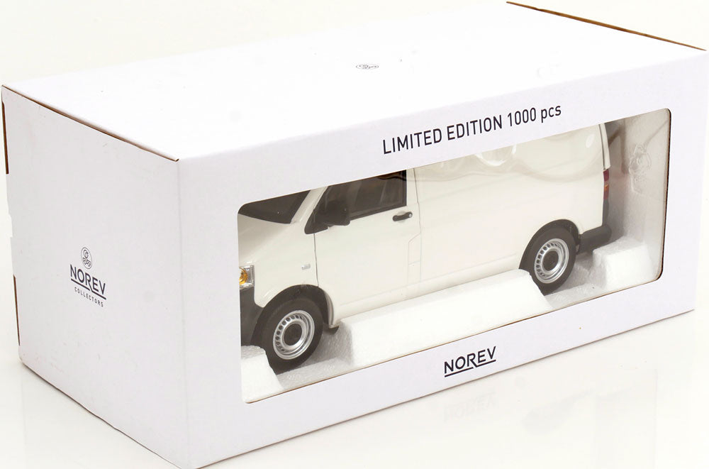Norev 1:18 Scale Diecast - 2003 VW Volkswagen T5 Transporter , White - 104258