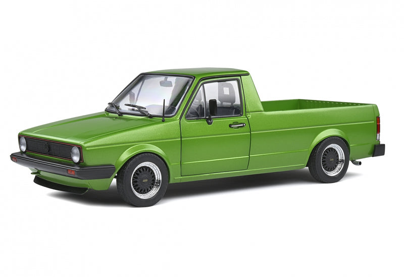 Solido 1:18 Diecast - 1982 Volkswagen Caddy Mk1, Mat Green Custom - S1803507