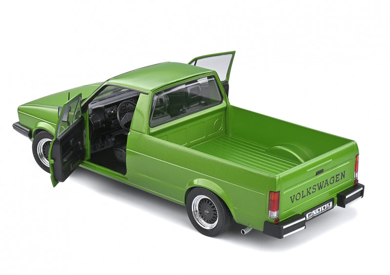 Solido 1:18 Diecast - 1982 Volkswagen Caddy Mk1, Mat Green Custom - S1803507