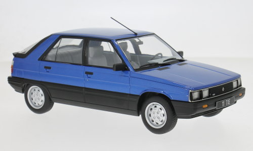 MCG 1:18 Diecast - 1985 Renault 11 GTL, Blue - MCG18591