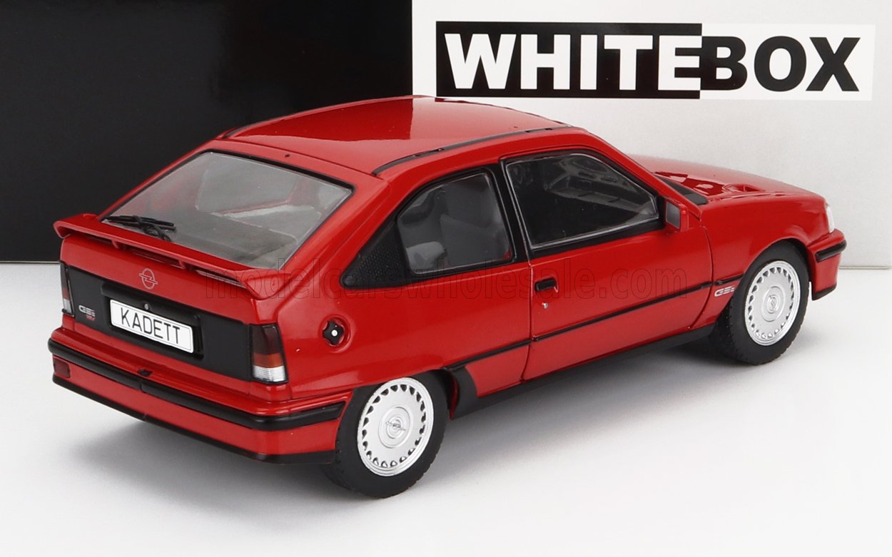 Whitebox 1:24 Scale Diecast Model Car - 1985 Opel Kadett E GSi (Vauxhall Astra Mk2) in Red