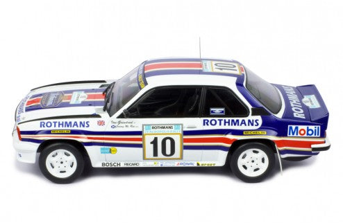 IXO 1:18 Opel Ascona 400 Rothmans Rally Acropolis 1982 #10 J.McRae / I.Grindrod