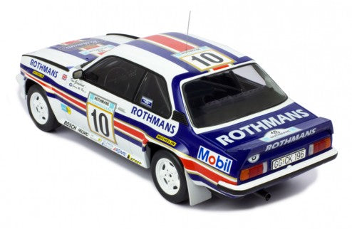 IXO 1:18 Opel Ascona 400 Rothmans Rally Acropolis 1982 #10 J.McRae / I.Grindrod