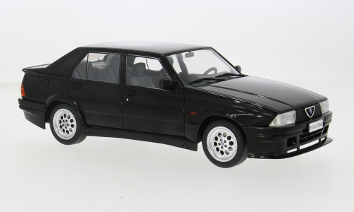 MCG 1:18 Diecast - 1987 Alfa Romeo 75 Turbo Evoluzione, Black - MCG18429