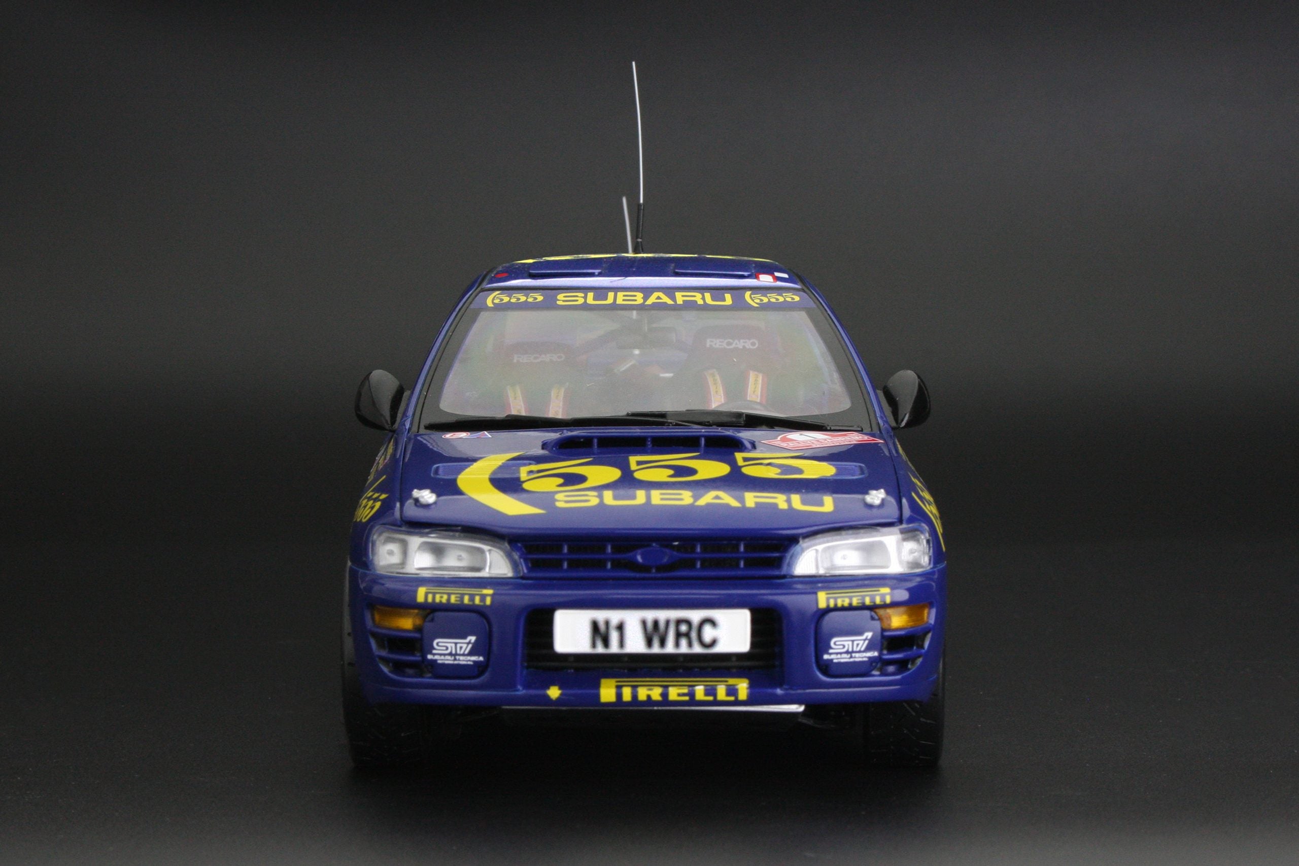 Sunstar 1/18 Subaru Impreza WRC 555 Winner Rallye Sanremo 1996 #1 Colin McRae - 5524