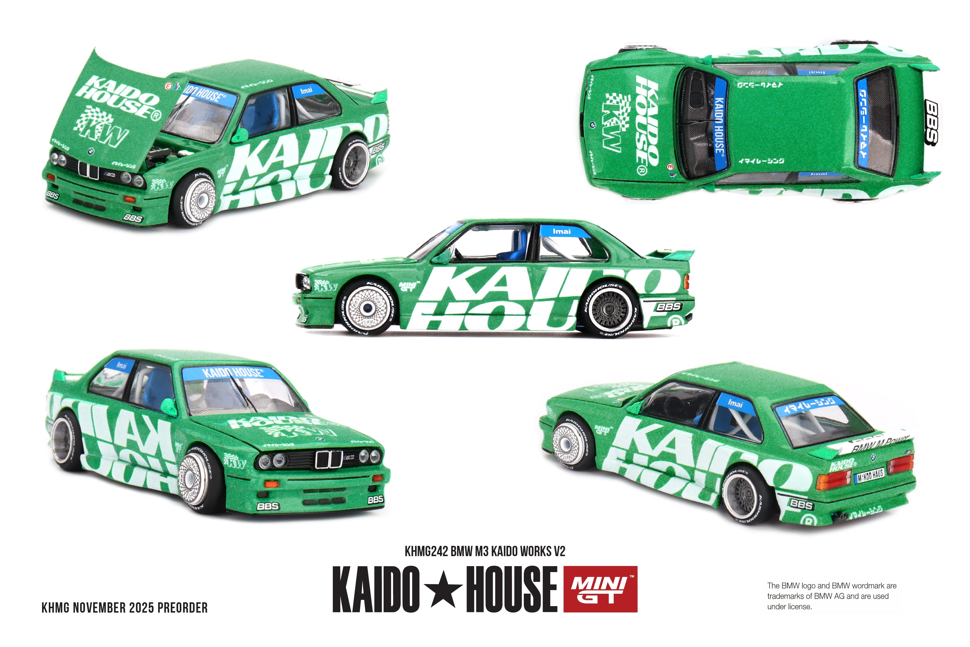 Mini Gt Kaido House 1:64 BMW M3 KAIDO WORKS V2 - KHMG242